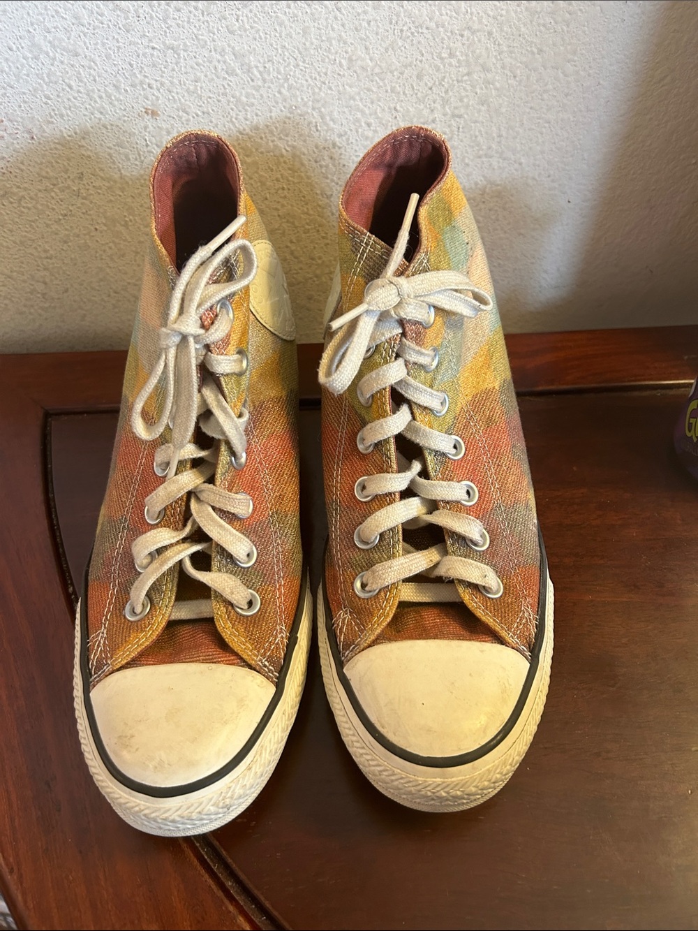 Converse.Multicolor Canvas High-Top Sneakers